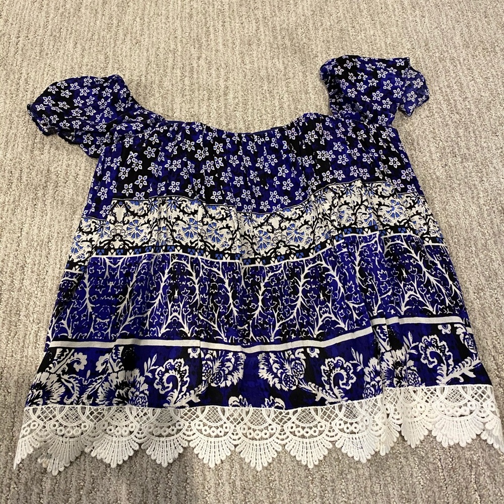 Lovers & Friends Off the Shoulder Top S